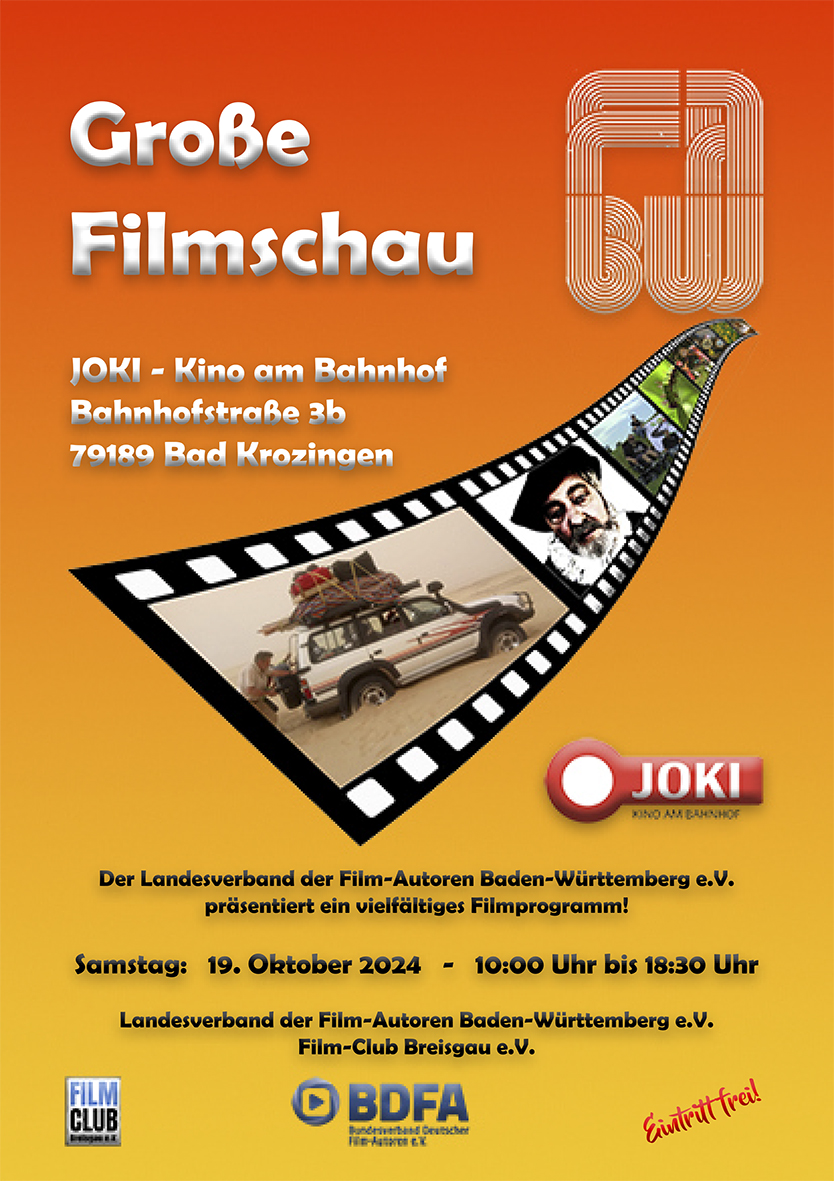 Plakat zur großen Filmschau 2024